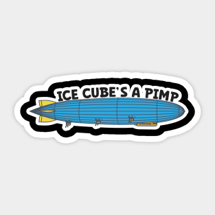 Ice Cube's A Pimp Sticker